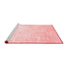 Contemporary Red Washable Rugs