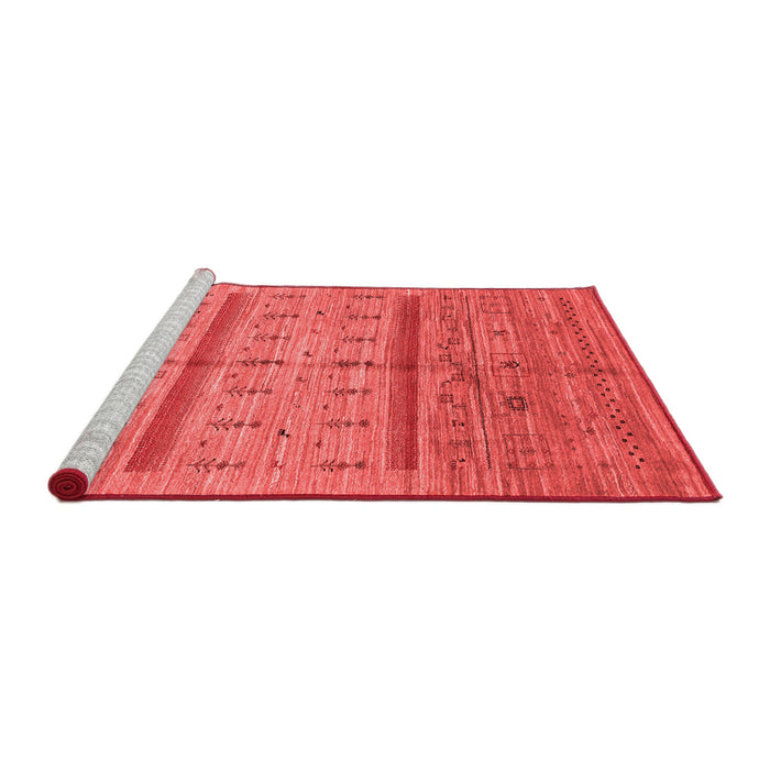Contemporary Red Washable Rugs