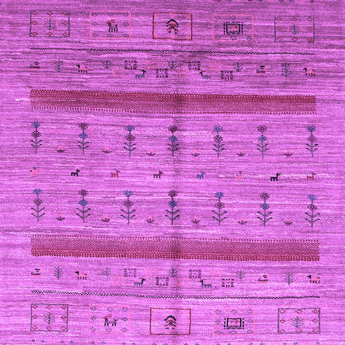 Machine Washable Abstract Purple Contemporary Area Rugs, wshcon503pur