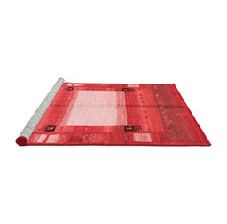 Contemporary Red Washable Rugs