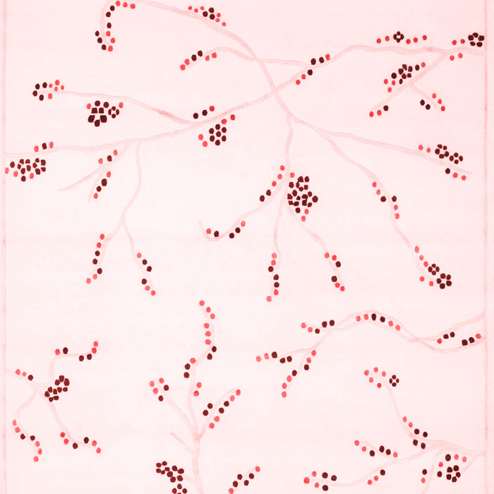 Solid Red Modern Area Rugs