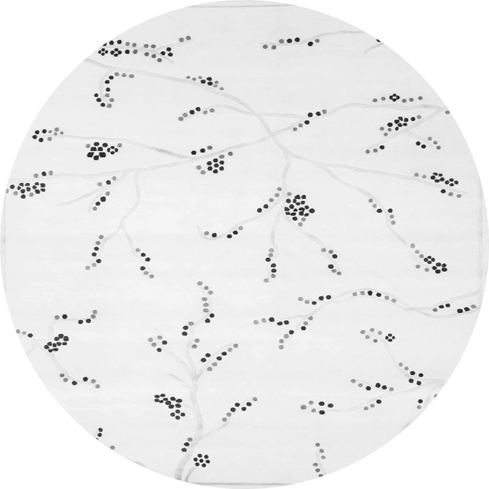 Machine Washable Solid Gray Modern Rug, wshcon505gry