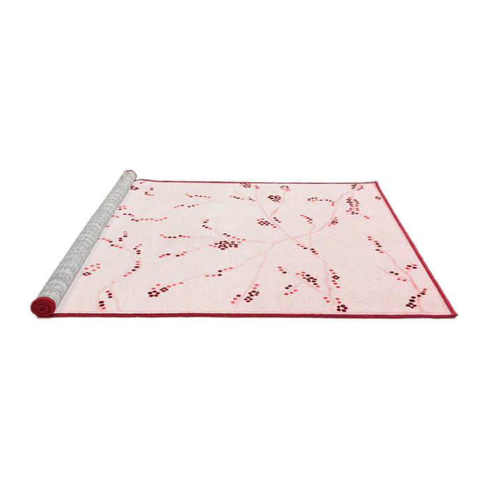 Modern Red Washable Rugs