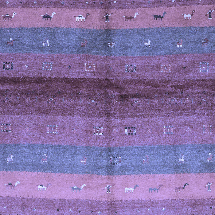Machine Washable Abstract Blue Contemporary Rug, wshcon506blu