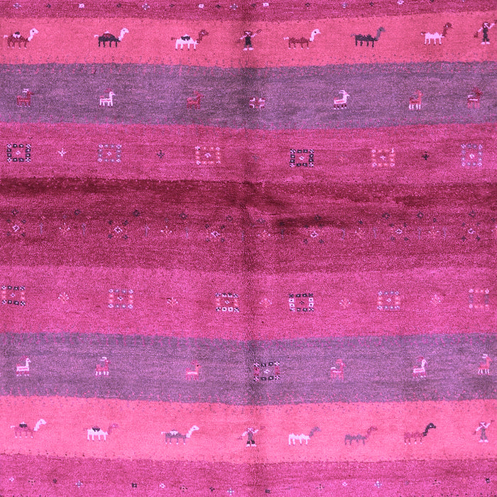 Machine Washable Abstract Purple Contemporary Area Rugs, wshcon506pur