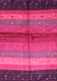 Abstract Pink Contemporary Rug, con506pnk