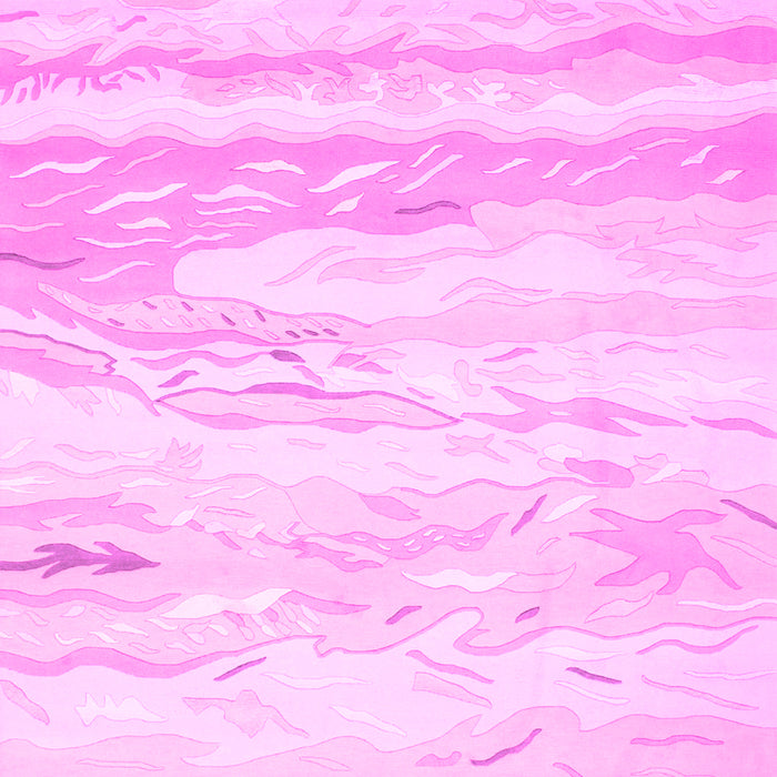 Abstract Pink Contemporary Rug, con507pnk