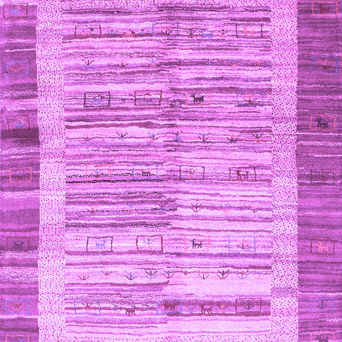 Machine Washable Abstract Purple Contemporary Area Rugs, wshcon508pur
