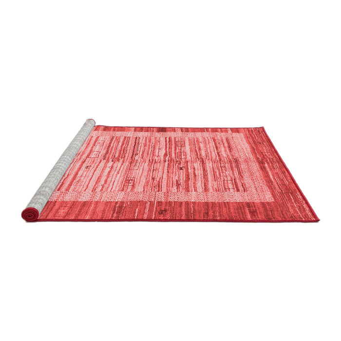 Contemporary Red Washable Rugs