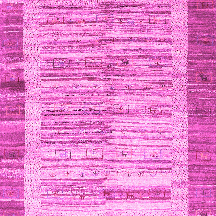 Machine Washable Abstract Pink Contemporary Rug, wshcon508pnk