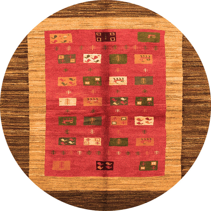 Machine Washable Abstract Orange Contemporary Area Rugs, wshcon509org