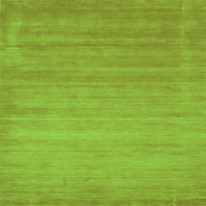 Serging Thickness of Abstract Green Contemporary Rug, con50grn