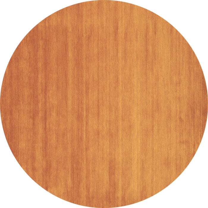 Round Machine Washable Abstract Brown Contemporary Rug, wshcon50brn