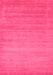 Machine Washable Abstract Pink Contemporary Rug, wshcon50pnk