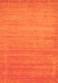 Abstract Orange Contemporary Rug, con50org