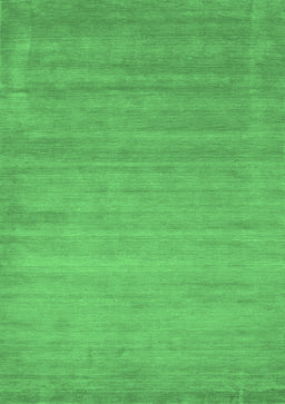 Abstract Emerald Green Contemporary Rug, con50emgrn