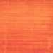 Serging Thickness of Abstract Orange Contemporary Rug, con50org