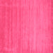 Square Abstract Pink Contemporary Rug, con50pnk