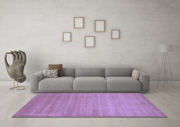 Machine Washable Abstract Blue Contemporary Rug in a Living Room, wshcon50blu
