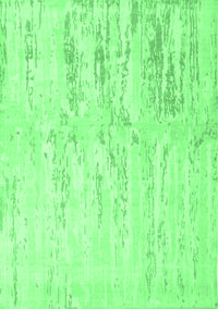 Abstract Emerald Green Contemporary Rug, con510emgrn