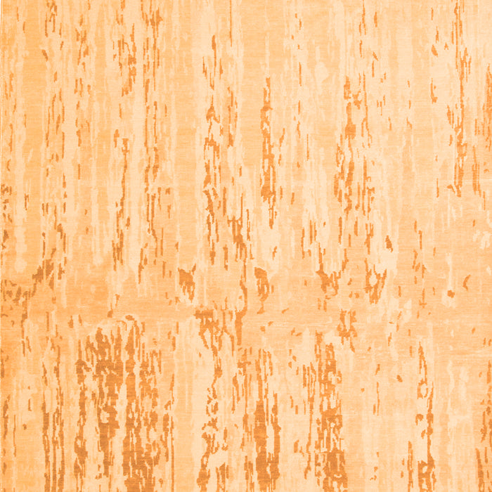 Serging Thickness of Machine Washable Abstract Orange Contemporary Area Rugs, wshcon510org