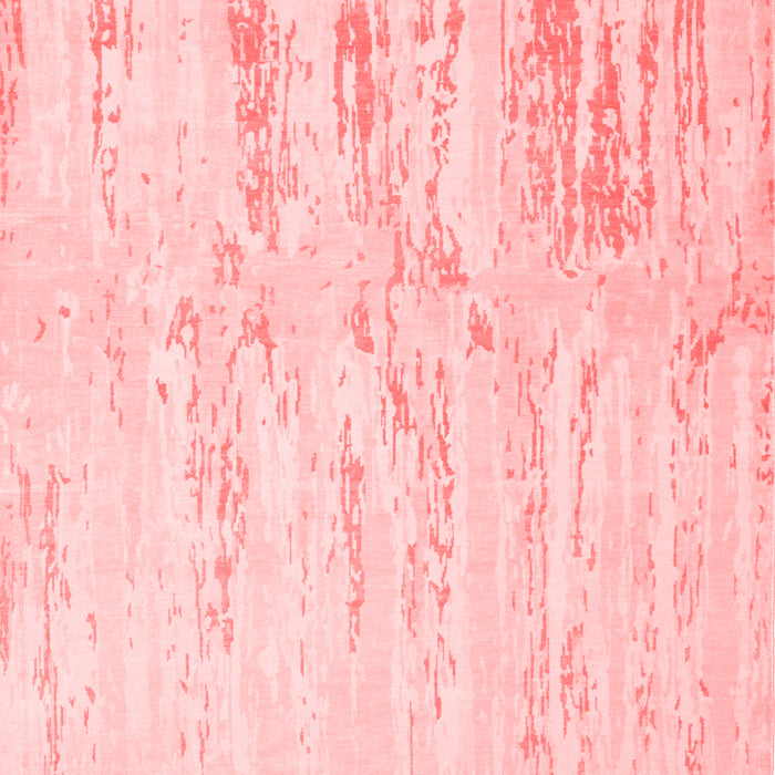 Machine Washable Abstract Red Contemporary Rug, wshcon510red