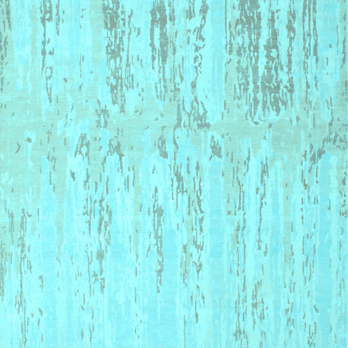 Abstract Light Blue Contemporary Rug, con510lblu