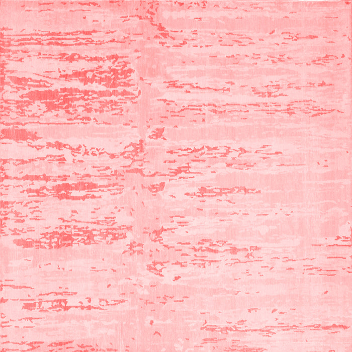 Machine Washable Abstract Red Contemporary Rug, wshcon510red