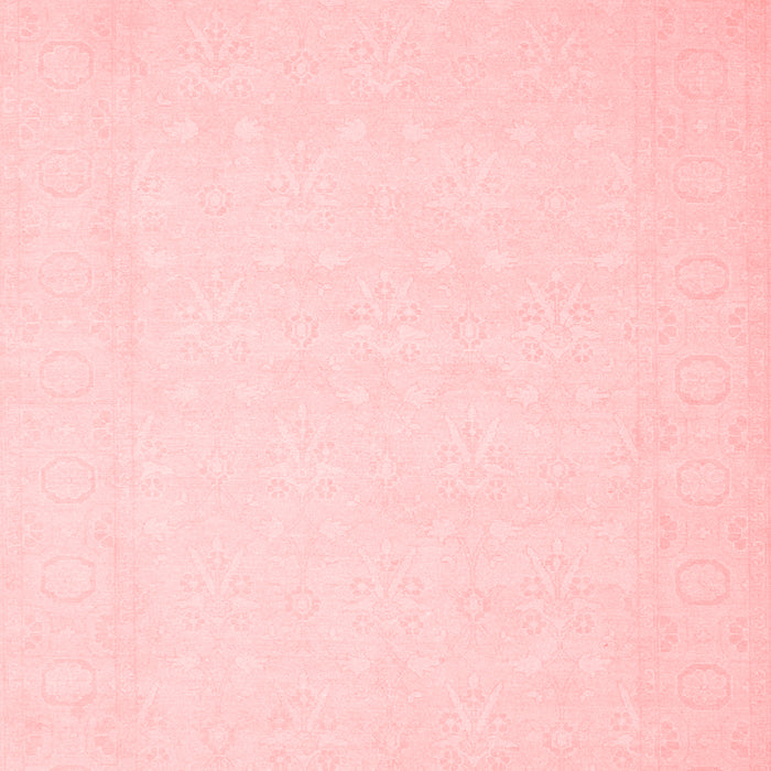Machine Washable Solid Red Modern Rug, wshcon511red