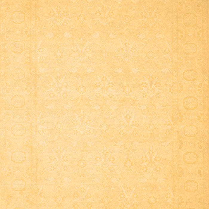 Machine Washable Solid Brown Modern Rug, wshcon511brn