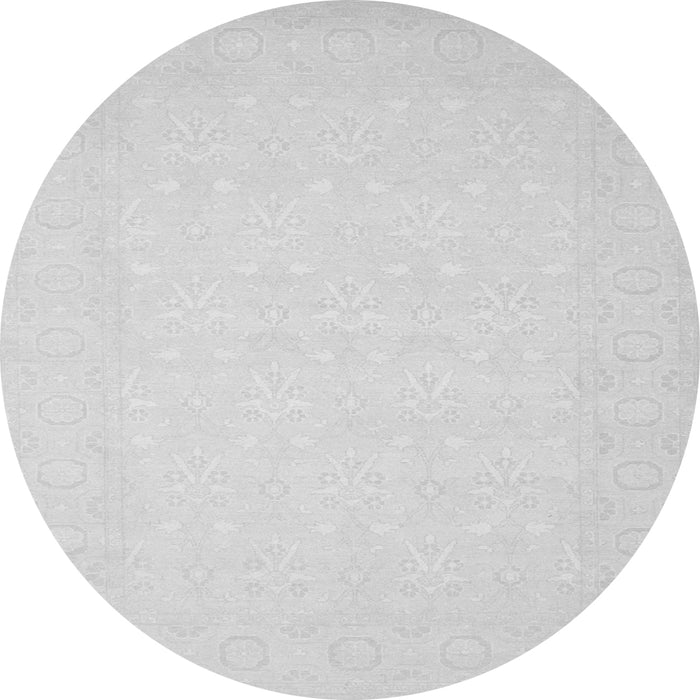 Square Solid Gray Modern Rug, con511gry