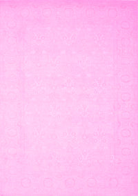 Solid Pink Modern Rug, con511pnk