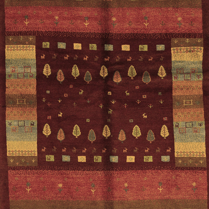 Oriental Brown Traditional Rug, con512brn