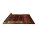 Sideview of Oriental Brown Traditional Rug, con512brn