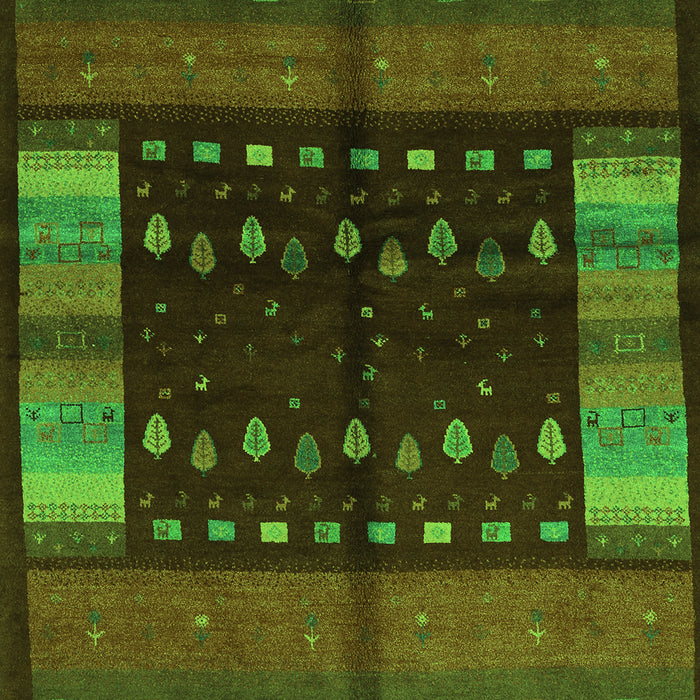 Oriental Green Traditional Rug, con512grn