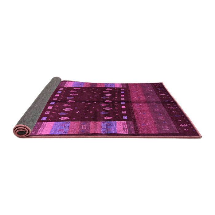 Sideview of Oriental Purple Traditional Rug, con512pur