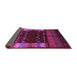 Sideview of Oriental Purple Traditional Rug, con512pur