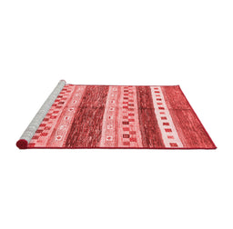 Contemporary Red Washable Rugs