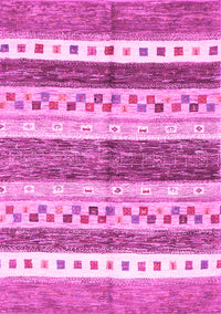 Abstract Pink Contemporary Rug, con514pnk