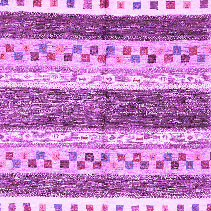 Machine Washable Abstract Purple Contemporary Area Rugs, wshcon514pur