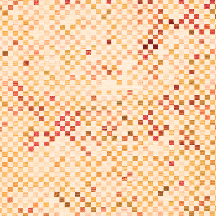 Abstract Orange Contemporary Rug, con515org