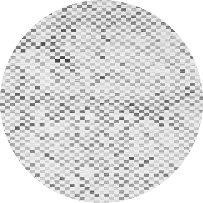 Square Abstract Gray Contemporary Rug, con516gry