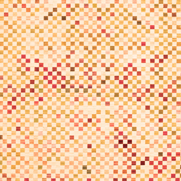 Abstract Orange Contemporary Rug, con516org