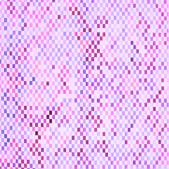 Square Machine Washable Abstract Purple Contemporary Area Rugs, wshcon516pur