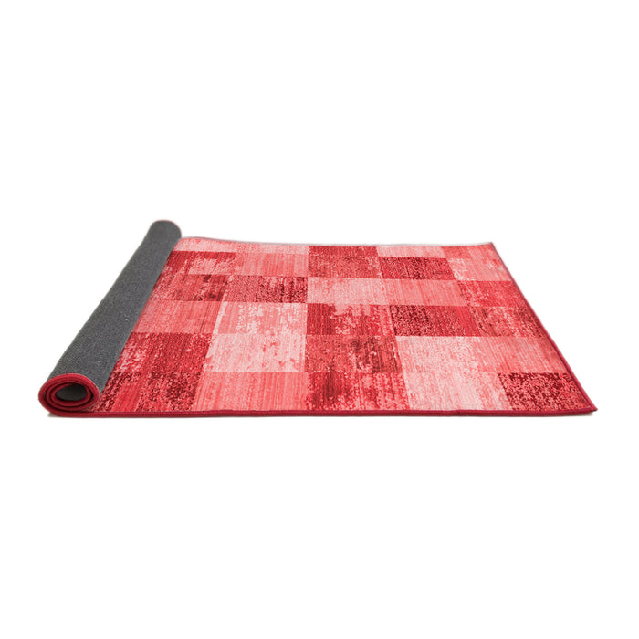 Patchwork Red Transitional Area Rugs