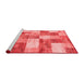 Transitional Red Washable Rugs