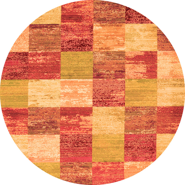 Machine Washable Patchwork Orange Transitional Area Rugs, wshcon517org