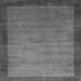 Serging Thickness of Abstract Gray Contemporary Rug, con518gry