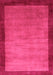 Abstract Pink Contemporary Rug, con518pnk