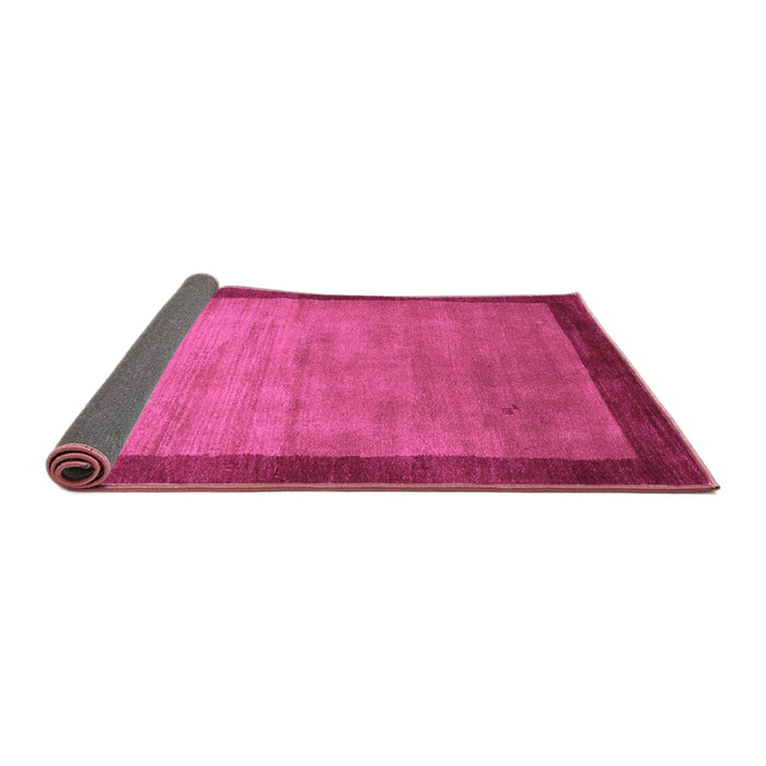 Sideview of Abstract Purple Contemporary Rug, con518pur